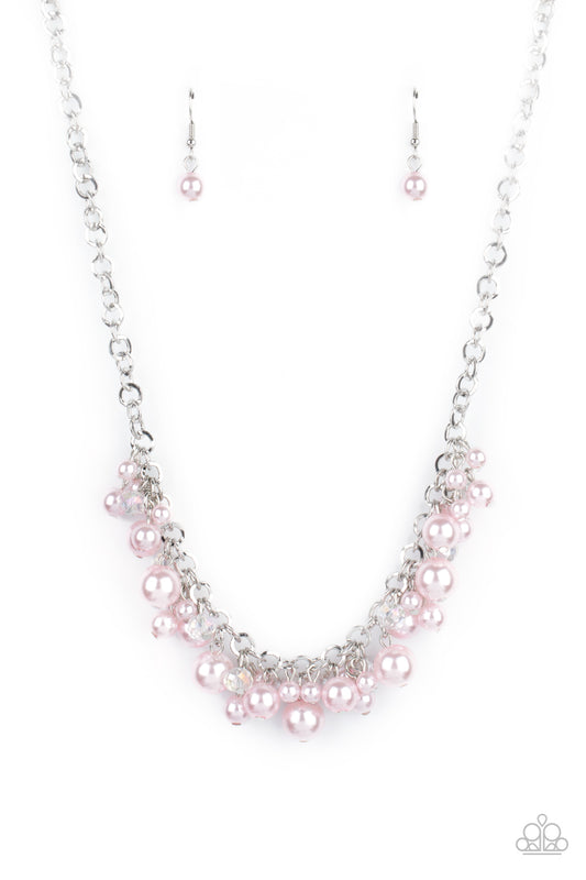 Positively PEARL-escent - Pink Necklace