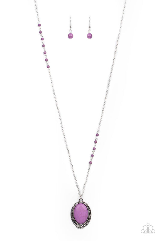 Plateau Paradise - Purple Necklace