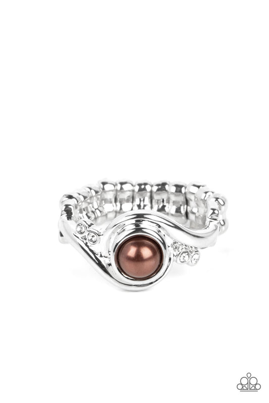 Pearly Pizzazz - Brown Ring