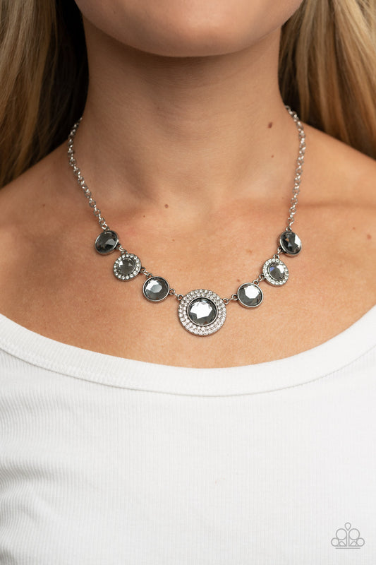 Extravagant Extravaganza - Silver Necklace