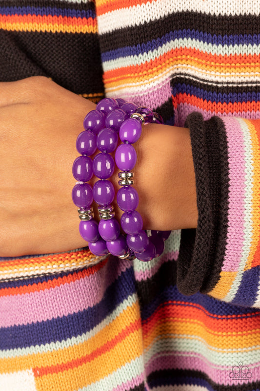 Coastal Coastin' - Purple Bracelet