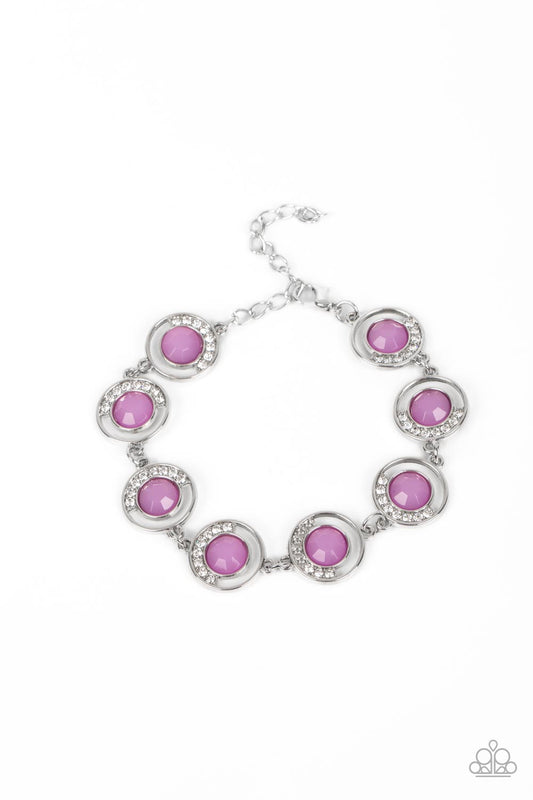 Twinkling Trajectory - Purple Bracelet